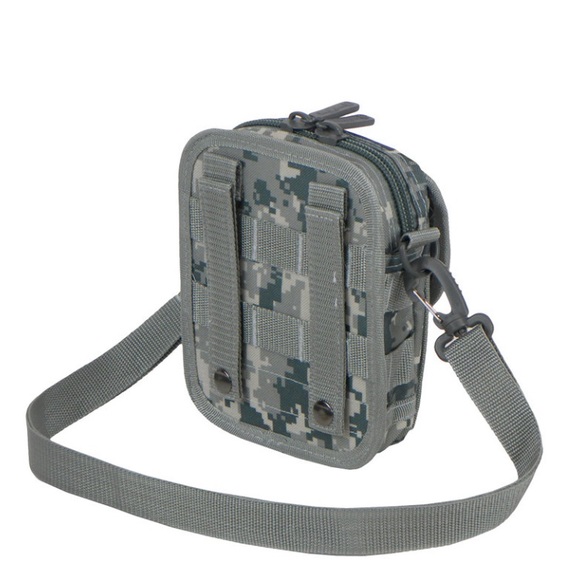 Tactical Molle Pouch Waist Belt Utility Gadget Bag - Picture 8 of 8